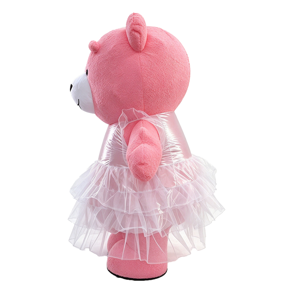 2m/2.6m Teddy Bear Suit Mascot - Wedding Dress recension och pris