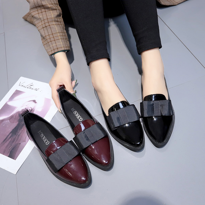 Black/ Wine Red Patent Leather - Womens Heels recension och pris