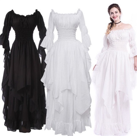 Medieval Dress Retro Off-The-S - Lace Dress recension och pris