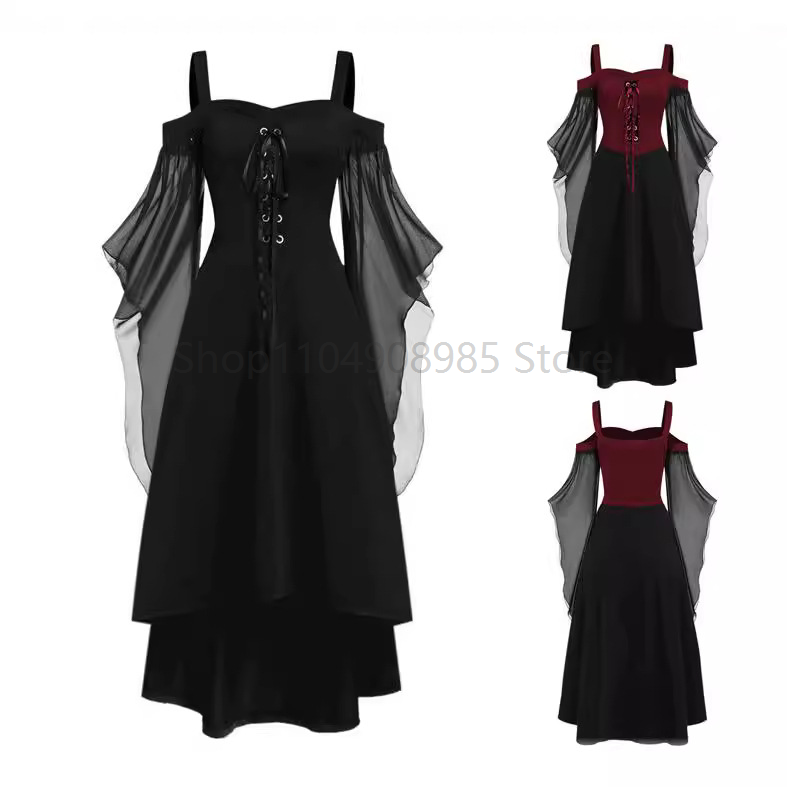Retro Medieval Gothic Style Wi - Evening Gown recension och pris