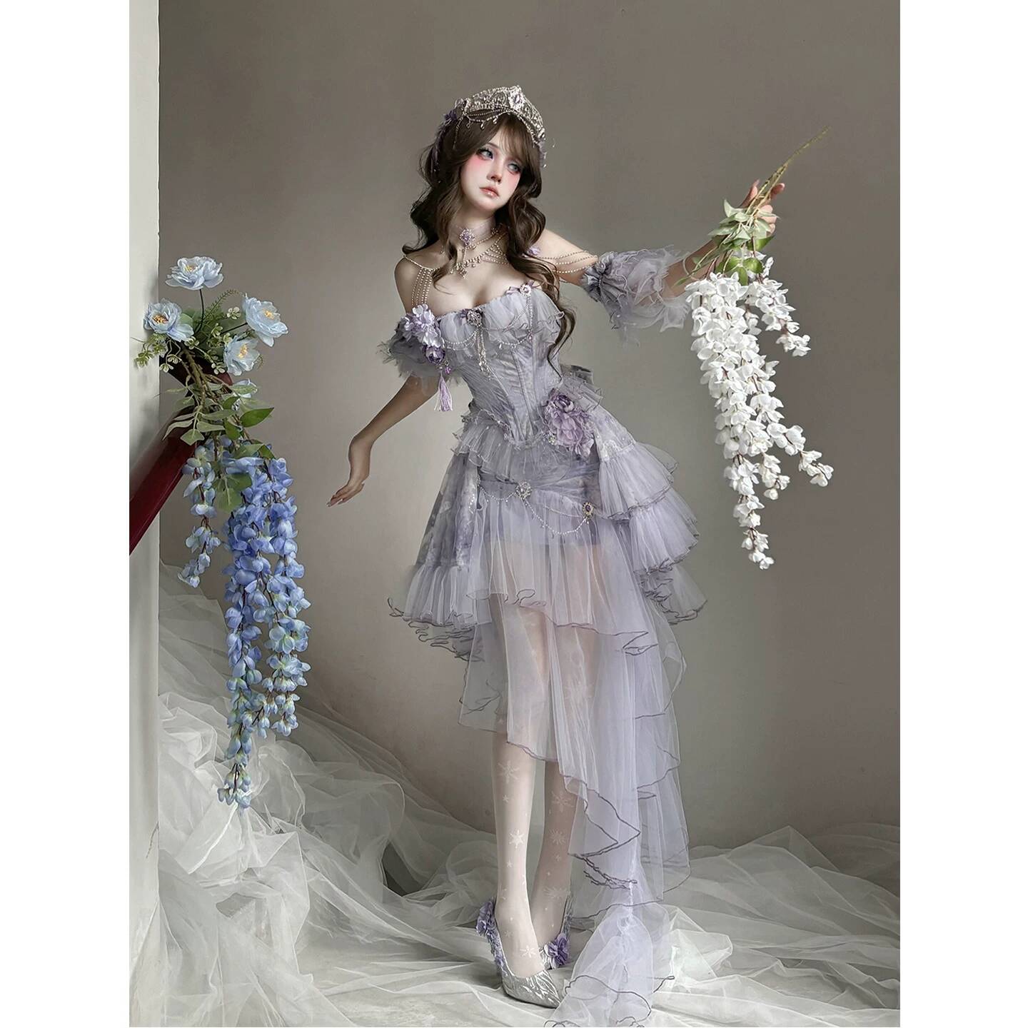 Violet Poetry Fog Lolita Dress - Formal Dress recension och pris